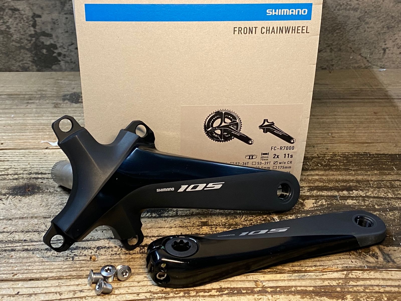 FC-R7000 クランクセット 160mm アームのみ JR728 シマノ SHIMANO 105 FC-R7000 クランクアーム 160mm - メルカリ