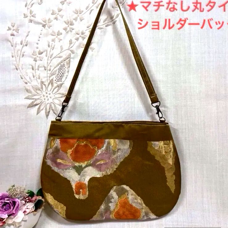 一点物】 帯リメイクバッグNo.75 ショルダーバッグ - メルカリ