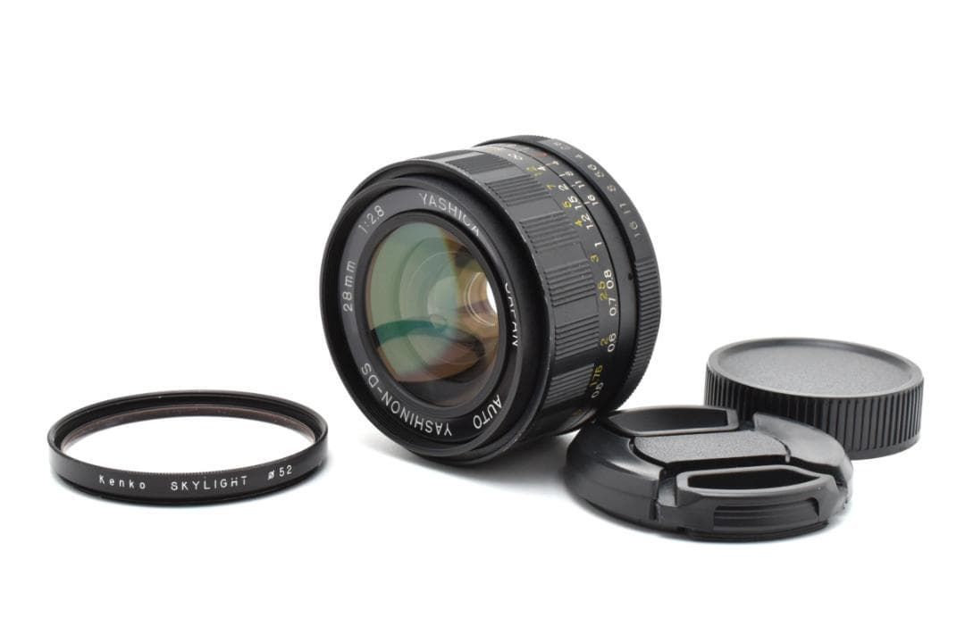 レンズ(単焦点) YASHICA AUTO YASHINON DS-M 28mm F2.8 AUTO YASHINON