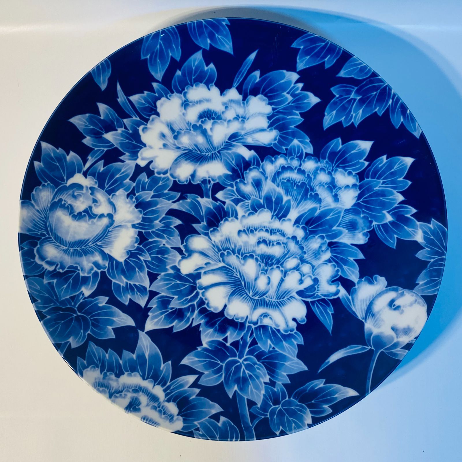 有田焼 福泉 大皿 1客 丸皿 食器 和柄 浅皿 送料込み 有田焼 萬二郎 大皿 1客 丸皿 食器 和柄 花柄 浅皿 送料込み フォロー