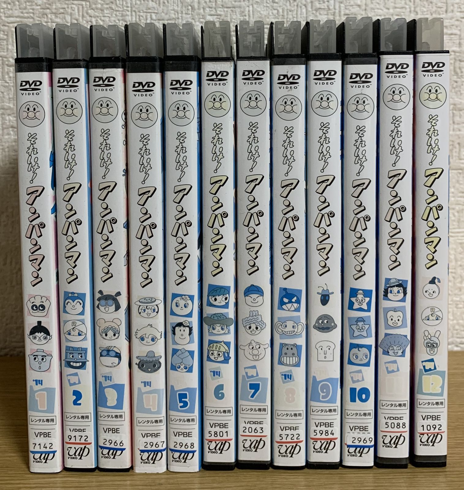 それいけ!アンパンマン '14 DVD全巻セット - メルカリ