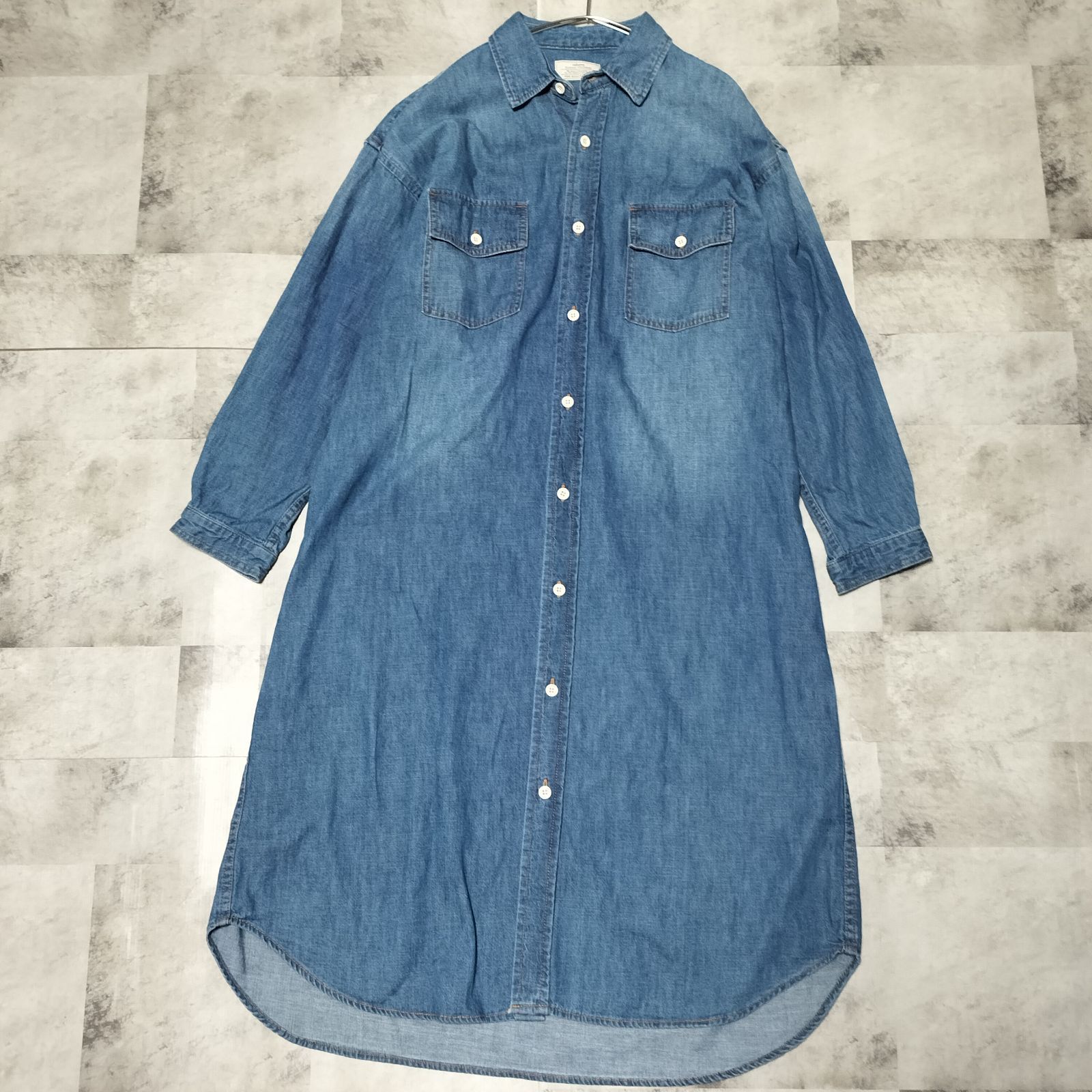 2021年 JOURNAL STANDARD relume デニム ダンガリー シャツワンピース 