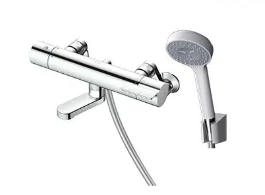 迅速に発送 TOTO 浴室用壁付サーモスタット混合水栓 70 mm コンフォートウェーブ90φ シルバー 0366809 f