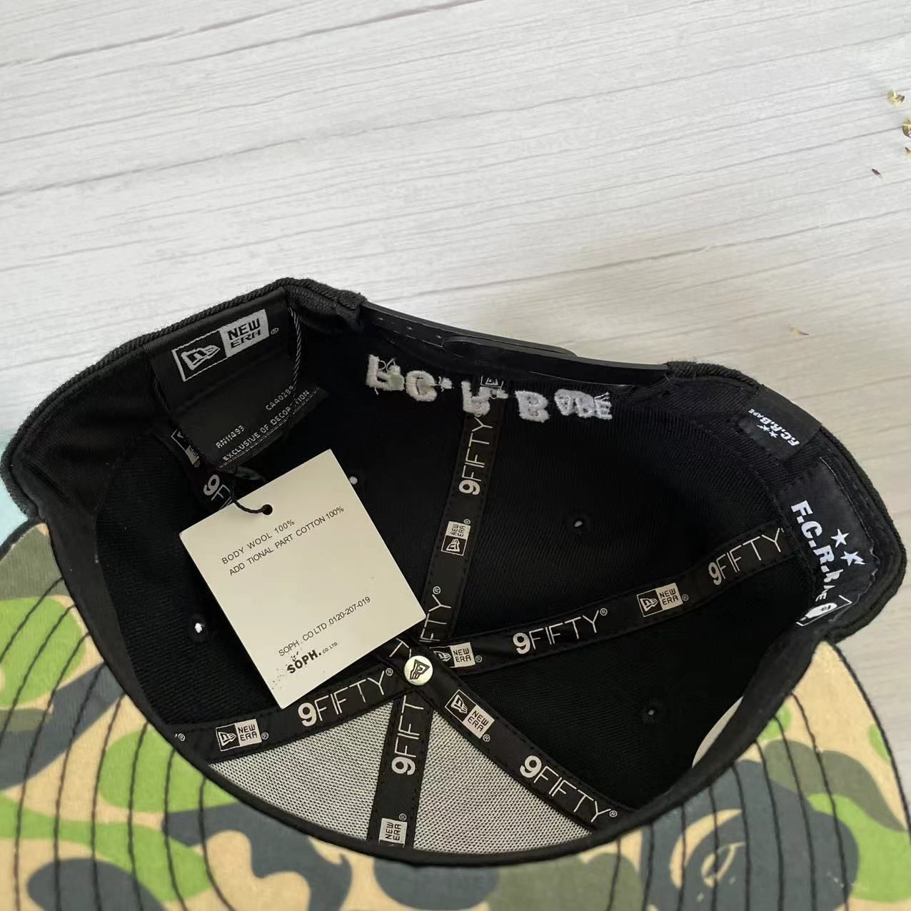 F.C.R.B. A BATHING APE / NEW ERAキャップ - メルカリ