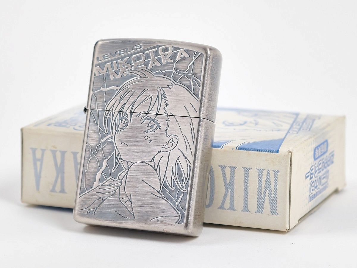 とある科学の超電磁砲 御坂美琴 白井黒子 ZIPPO ジッポーライター