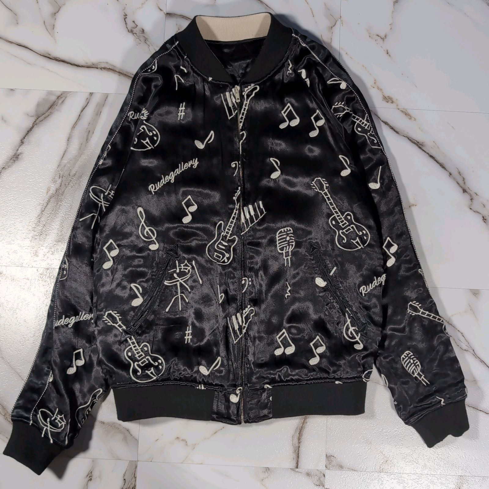 18AW RUDE GALLERY QUILTED MARIA SOUVENIR JACKET 3(M) マリア