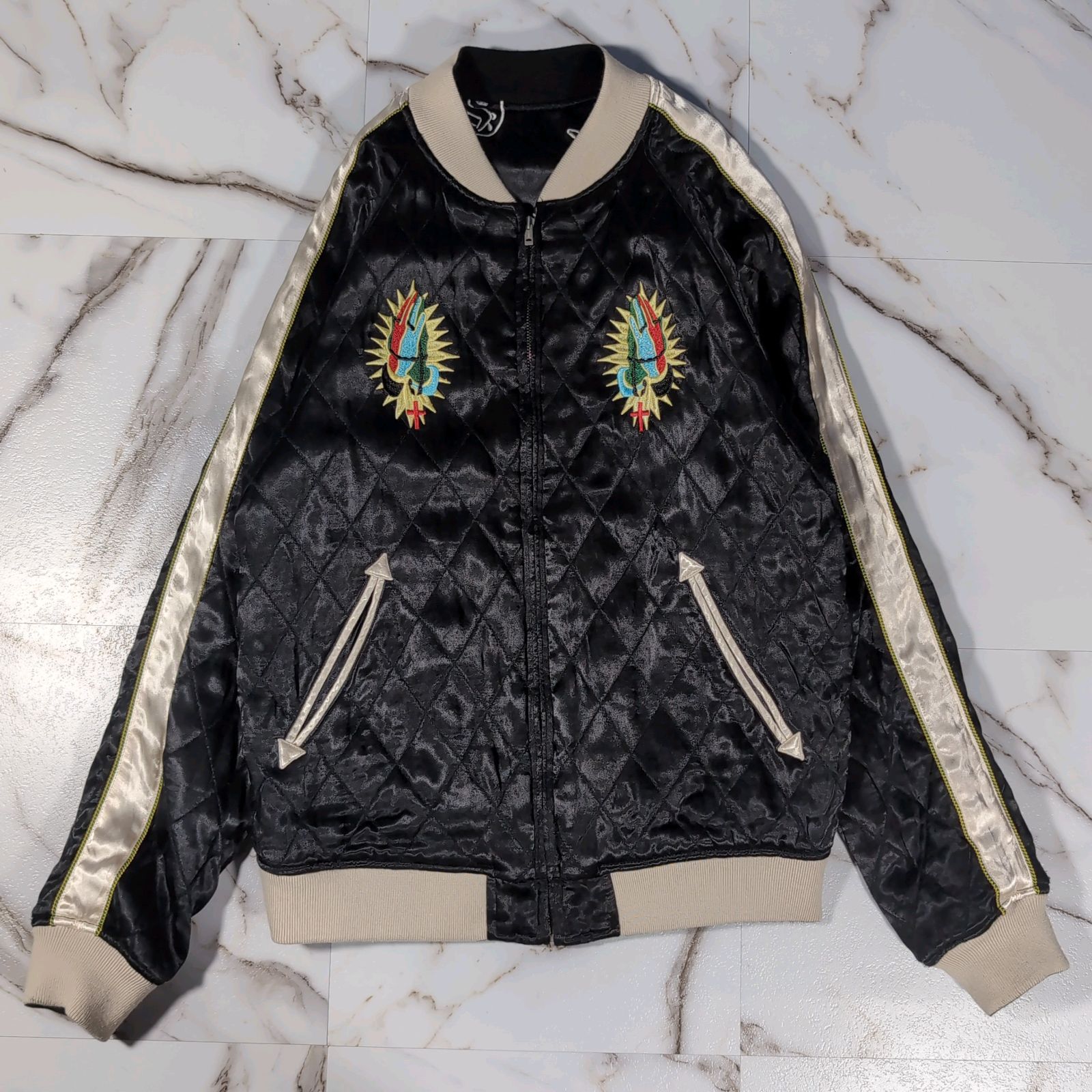 18AW RUDE GALLERY QUILTED MARIA SOUVENIR JACKET 3(M) マリア