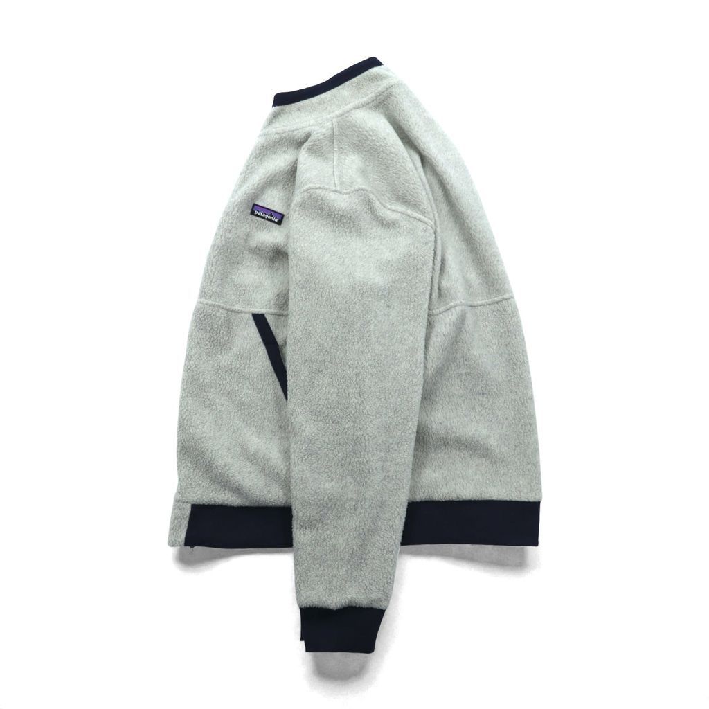 Patagonia シアーリング フルジップ ボア フリースジャケット M オートミール ポリエステル 26125