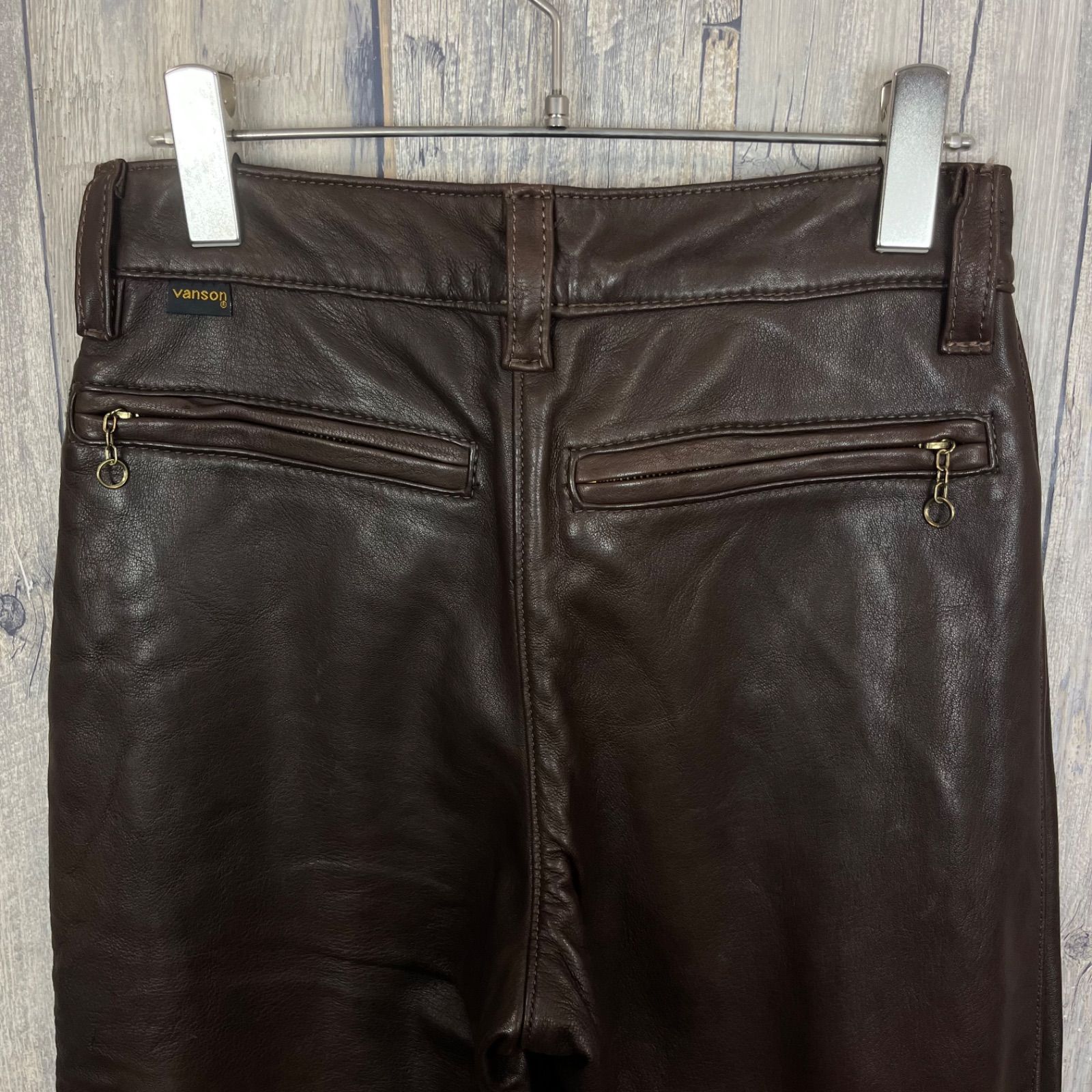 SAMPLE品 サンプル】vanson VANSON Leather バンソン レザー MADE IN