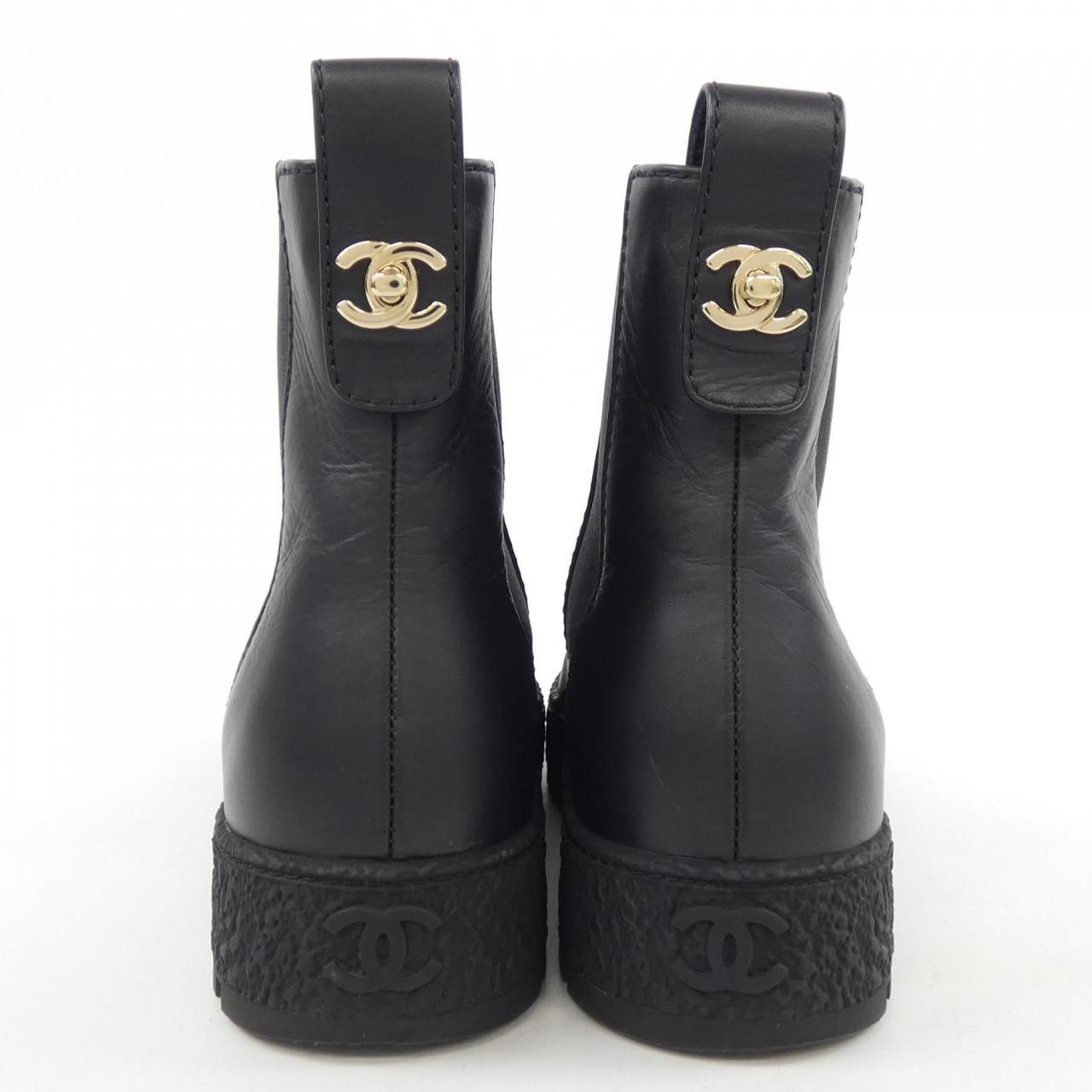 シャネル CHANEL アンクルブーツ ターンロック G37927X56283 ブーツ