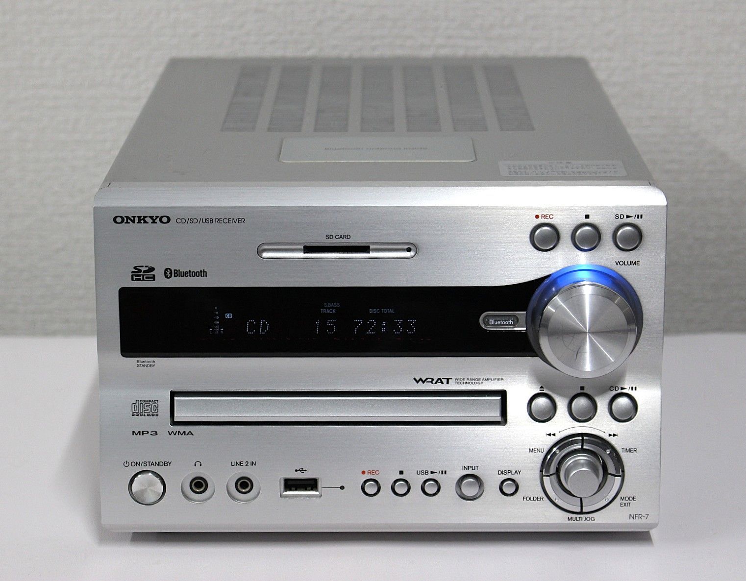 ONKYO Bluetooth搭載 CD/SD/USBレシーバーNFR-7 【公式通販】