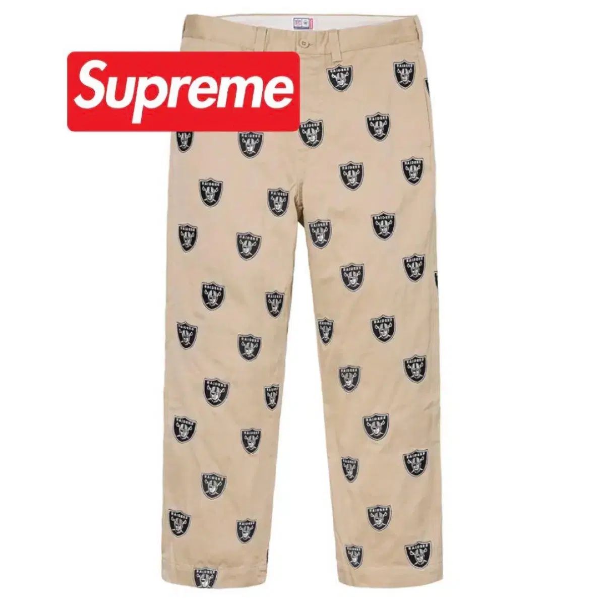 Supreme NFL x Raiders X 47 チノパンツ - メルカリ
