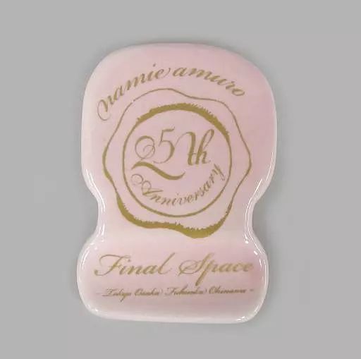 中古】箸・スプーン(女性) 安室奈美恵 箸置き(ピンク) 「namie amuro