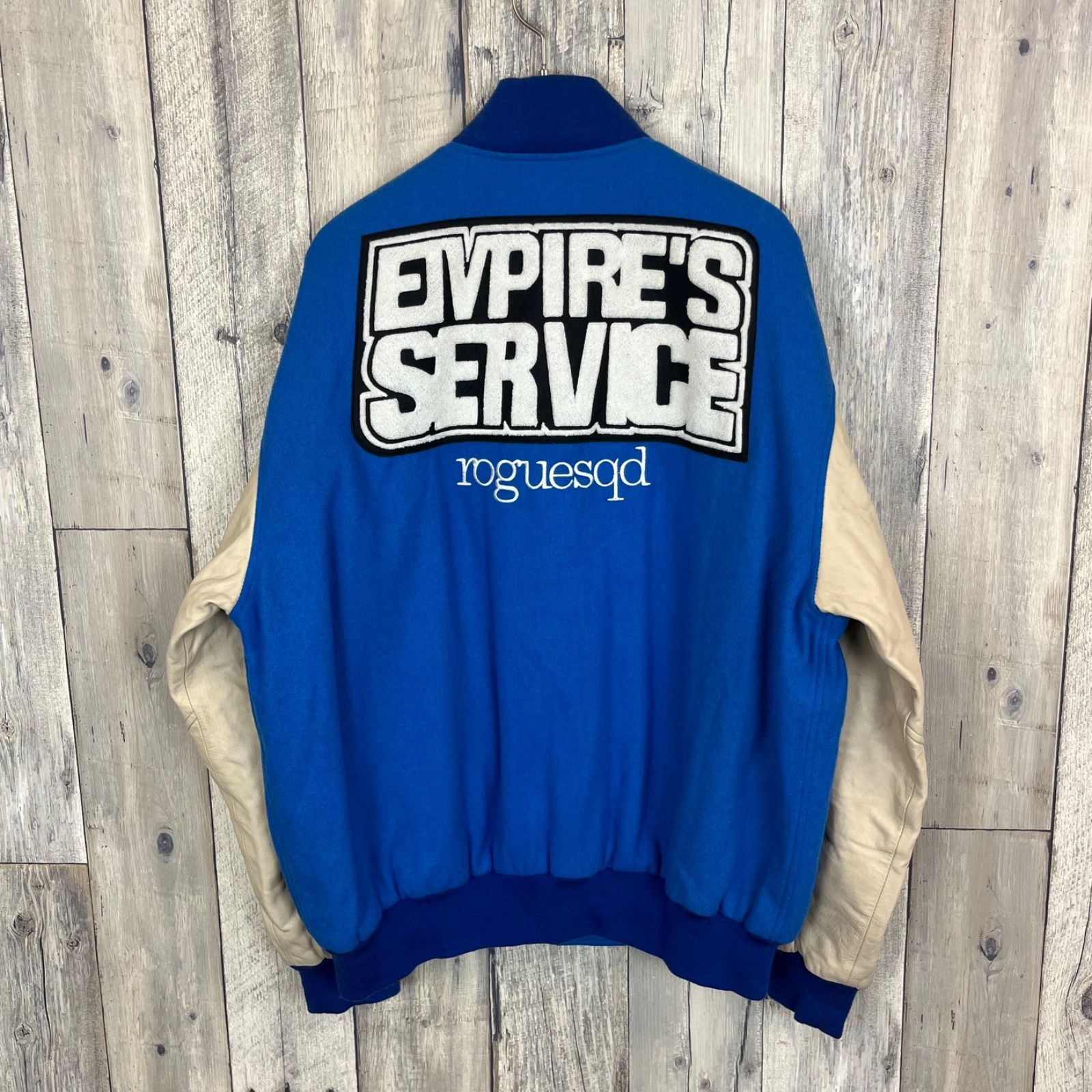 WTAPS wtaps ダブルタップス 初期 袖レザー 切り替え スタジャン 
