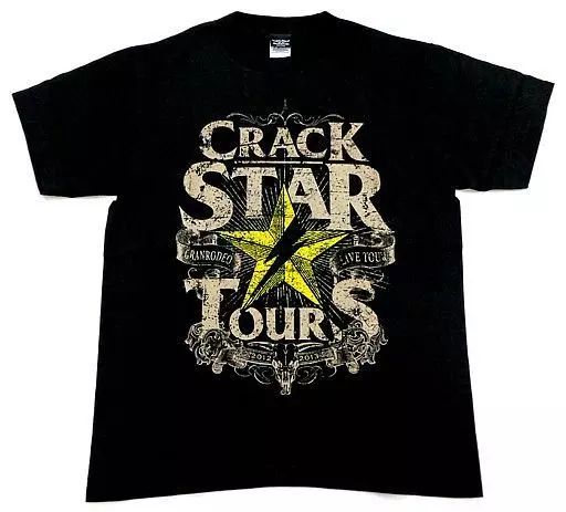 GRANRODEO CRACK STAR TOURS ツアーグッズ 中古】Tシャツ(男性アイドル) GRANRODEO Tシャツ ブラック Mサイズ