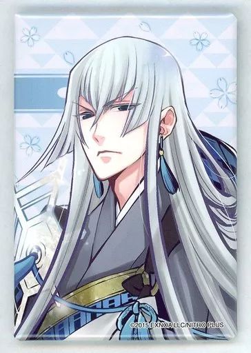 中古】バッジ・ピンズ 江雪左文字 「刀剣乱舞-ONLINE- 極スクエア缶