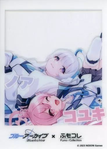 ふもコレ ブルーアーカイブ チェキ風クリアカード　全種 未開封品】ふもコレ ブルーアーカイブ チェキ風クリアカード全種