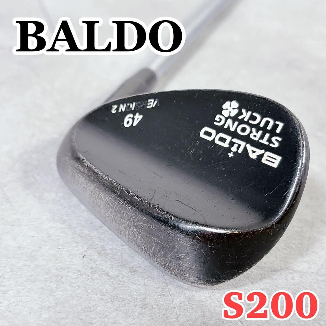 V995 バルド ストロングラック2 ウェッジ 49° S200 ブラック - メルカリ