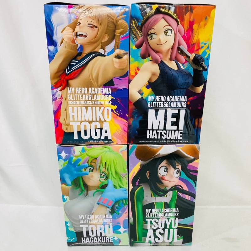 未開封 ヒロアカ GLITTER ＆ GLAMOURS フィギュア 4体 まとめ セット