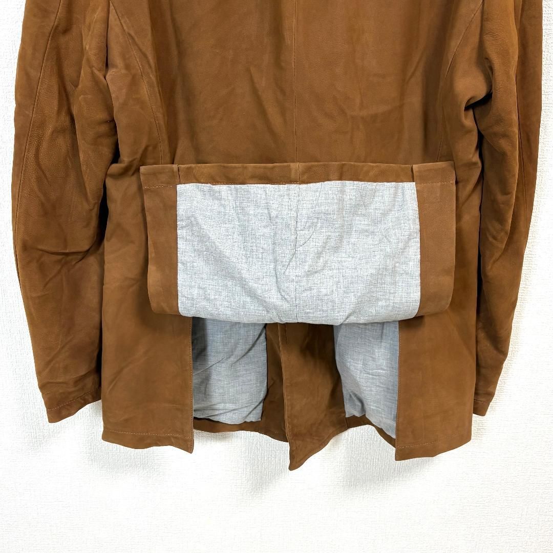 美品】 ブルネロ クチネリ 最高級ヌバック ダブルレザージャケット M