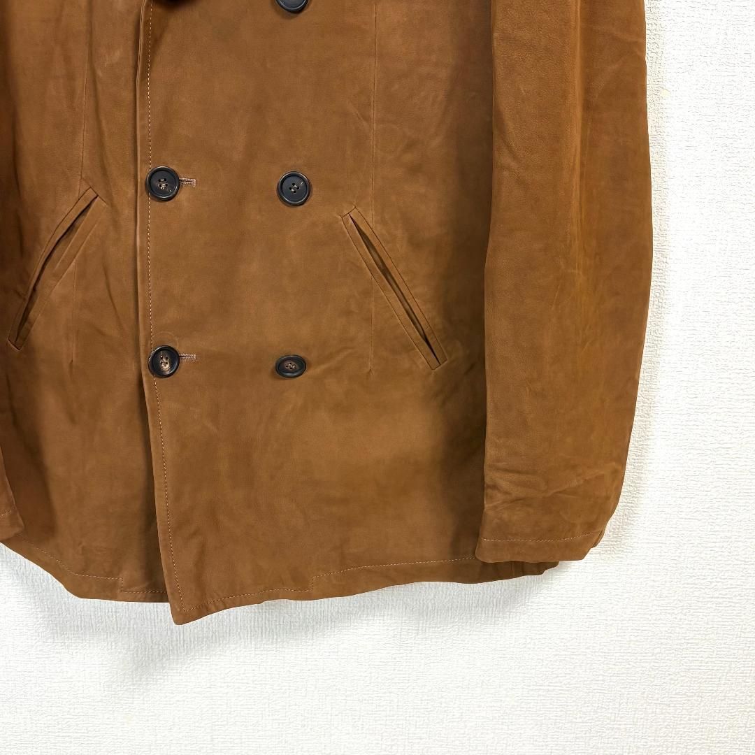 美品】 ブルネロ クチネリ 最高級ヌバック ダブルレザージャケット M