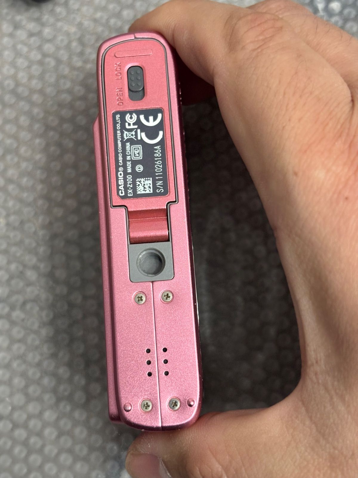 CASIO EXILIM EX-Z100 ピンク 26012521 - メルカリ