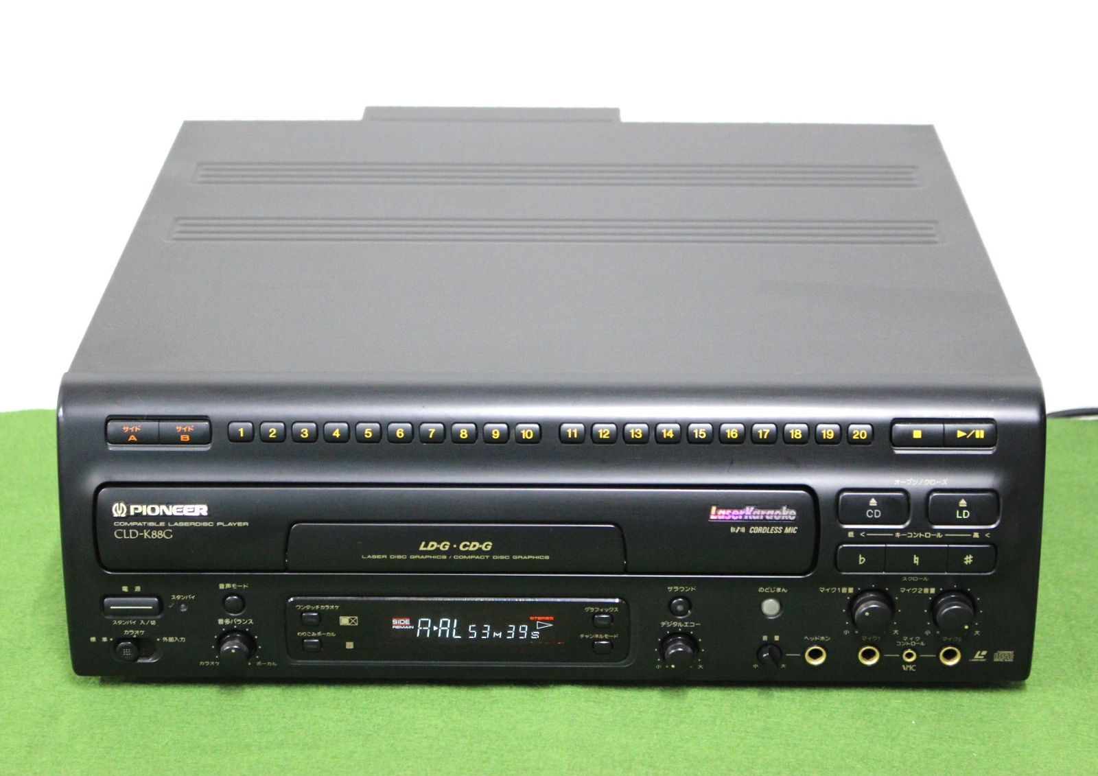 PIONNER カラオケCD/LDコンパチブルレーザーディスクプレーヤーCLD