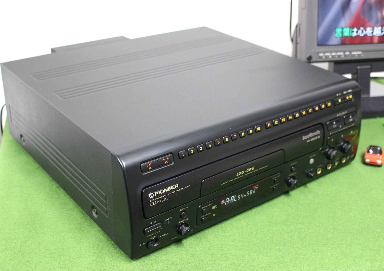 PIONNER カラオケCD/LDコンパチブルレーザーディスクプレーヤーCLD