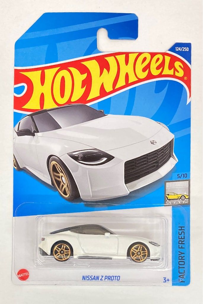 MATTEL FACTORY FRESH 5/10 HCX34 NISSAN Z PROTO/ホワイト 124/250