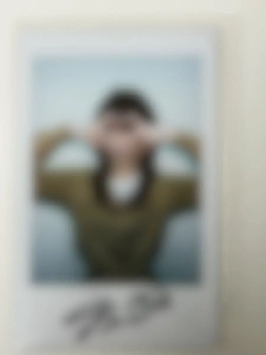 トリプルエス コトネ サイン入りチェキ サイン入りポラロイド