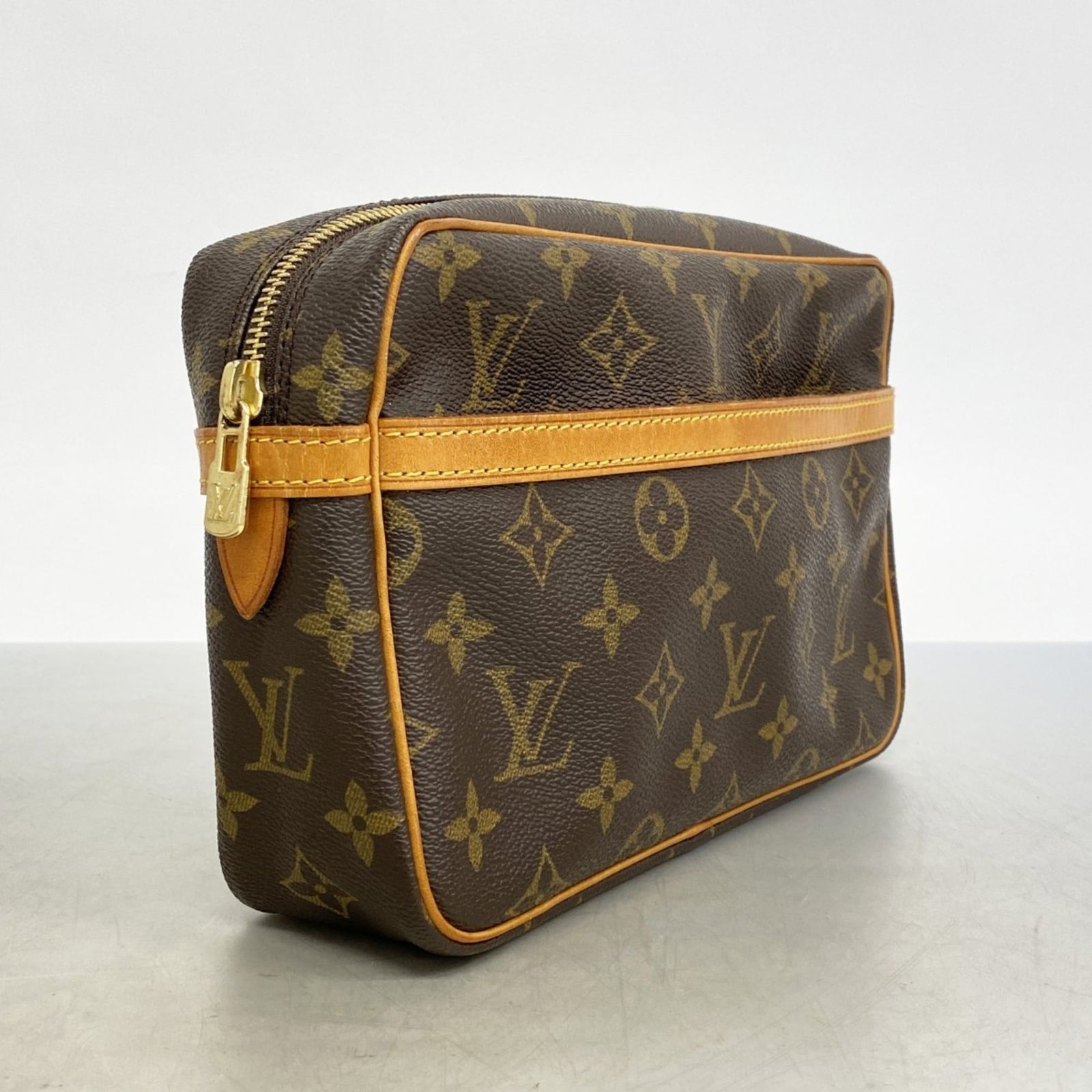 ルイヴィトン コンピエーニュ23 モノグラム ブラウン バッグ　TH8910 LOUIS VUITTON ルイ・ヴィトン コンピエーニュ23 セカンドバッグ
