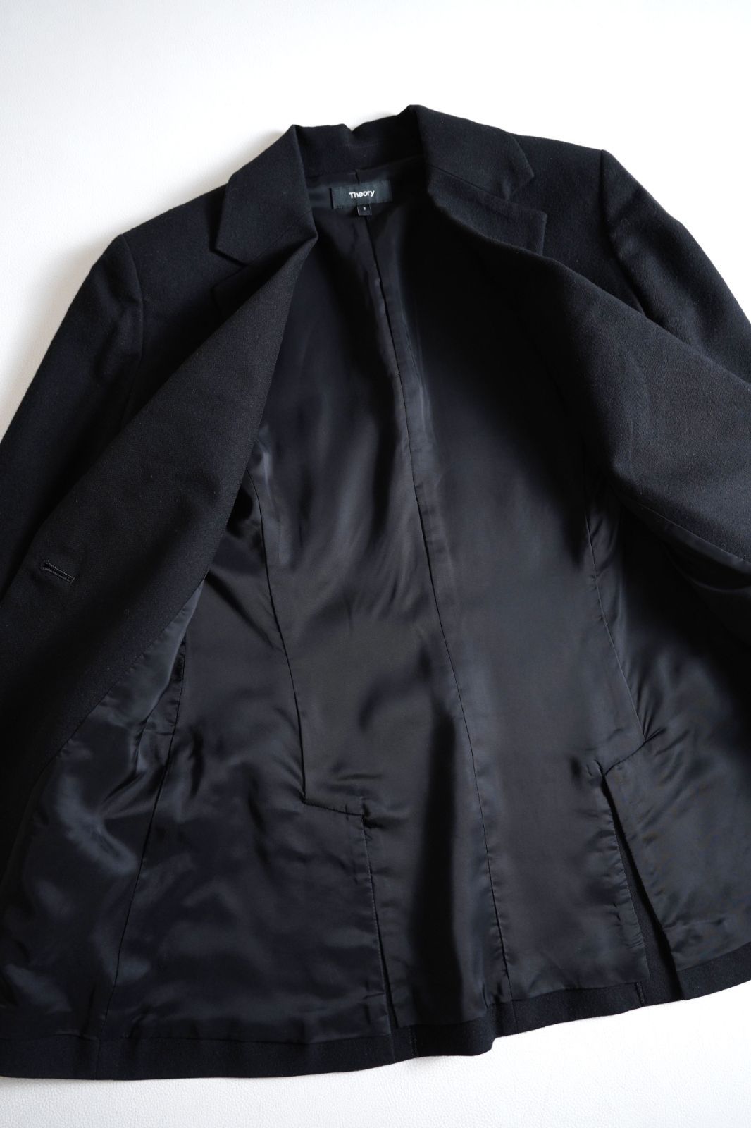 109t*美品 Theory セオリー ウール混 テーラードジャケット 2 M