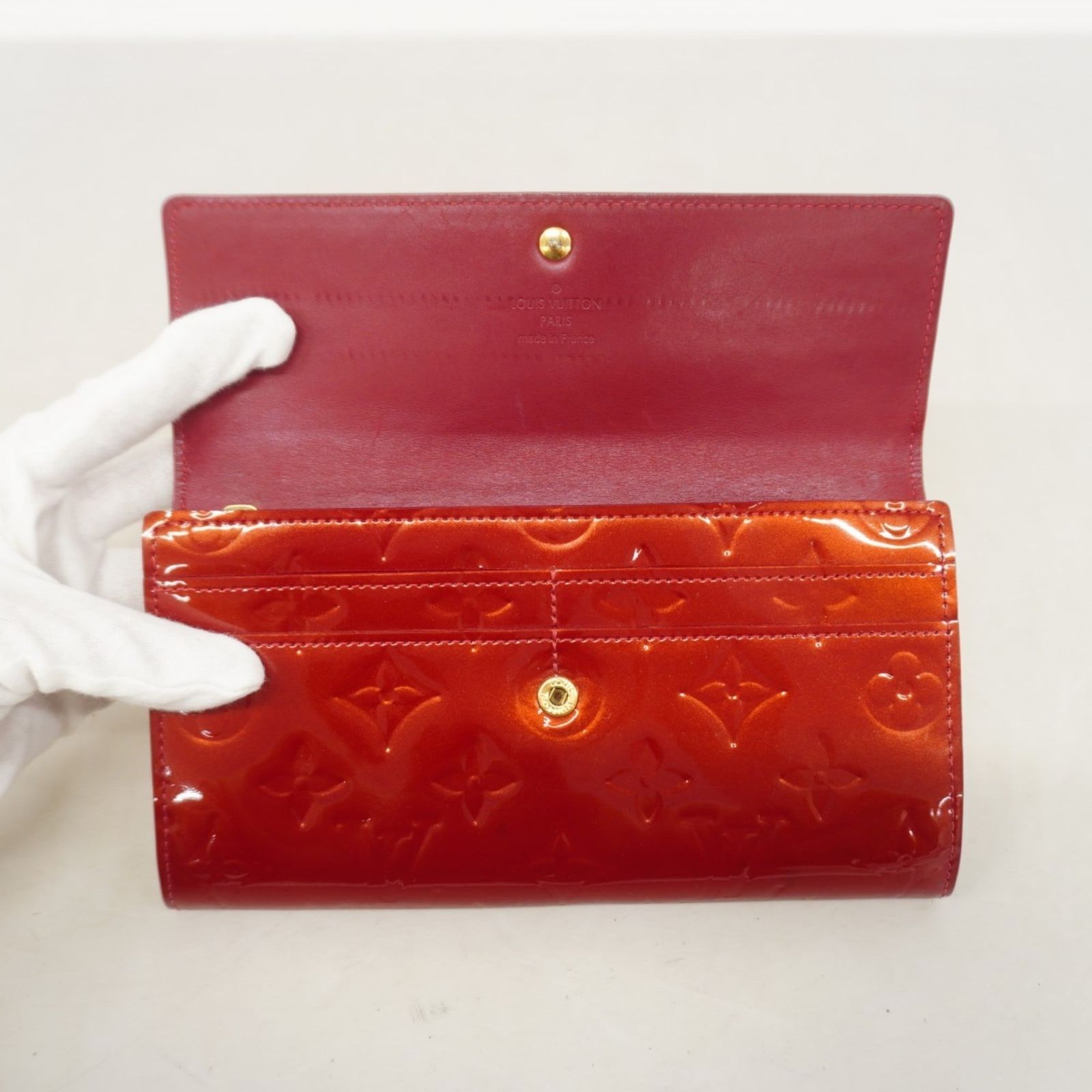 ルイ・ヴィトン(Louis Vuitton) ルイ・ヴィトン 長財布 ヴェルニ