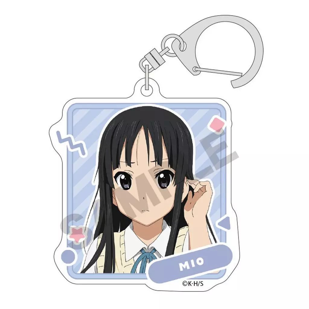 中古】キーホルダー 秋山澪(制服) 「けいおん! トレーディングアクリル