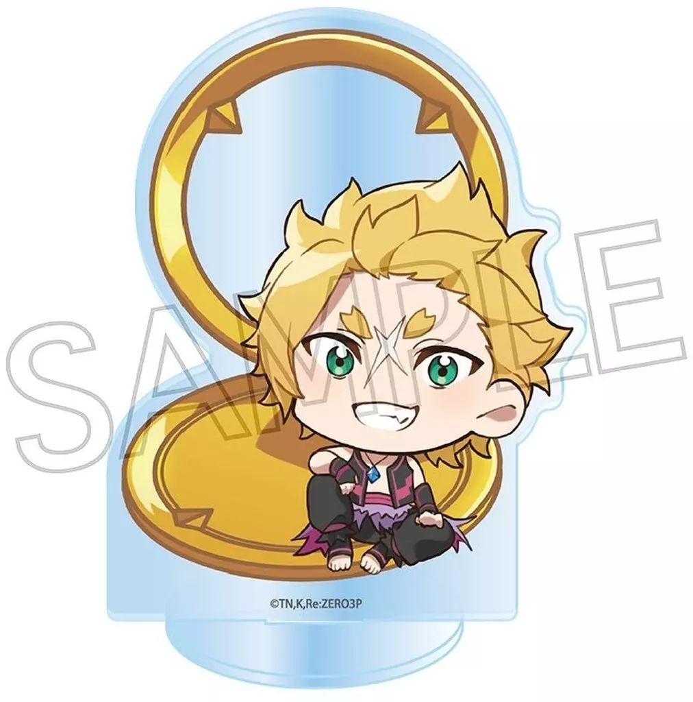 リゼロ 百面相缶バッジ　とじコレ　アクリルスタンド　ガーフィール　オットー Re:ゼロから始める異世界生活 グッズ紹介 株式会社ツインクル