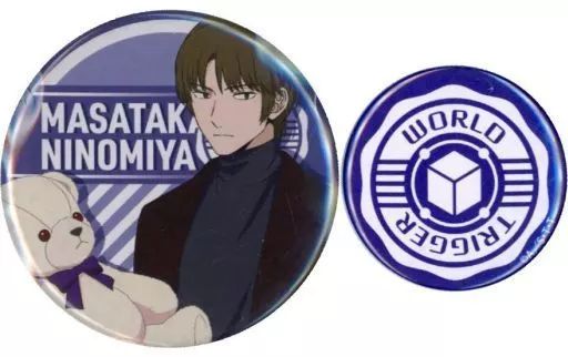 中古】バッジ・ピンズ 二宮匡貴(上半身) 缶バッジセット(2個セット