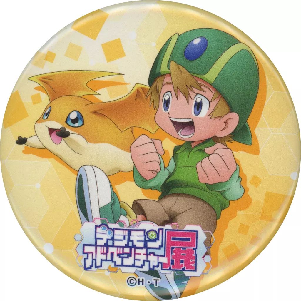 中古】バッジ・ビンズ 高石タケル＆パタモン 「アニメ25周年記念