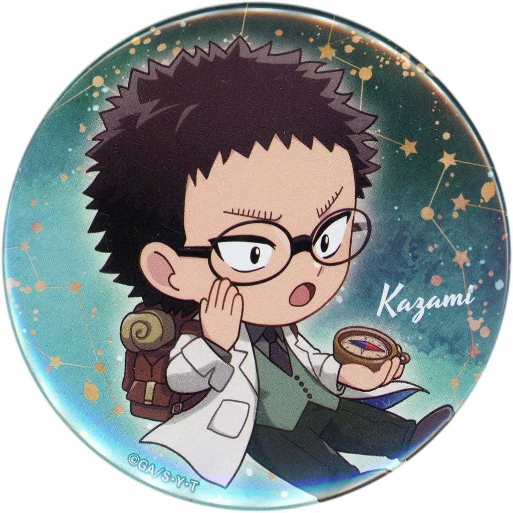 中古】バッジ・ビンズ 風見裕也 「名探偵コナン トレーディング缶