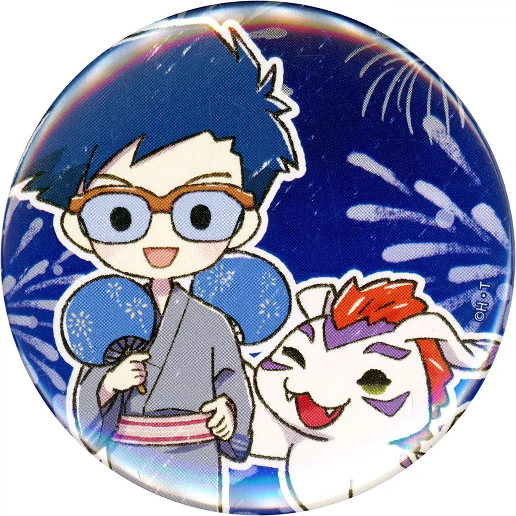 中古】バッジ・ピンズ 城戸丈＆ゴマモン 「デジモンアドベンチャー POP