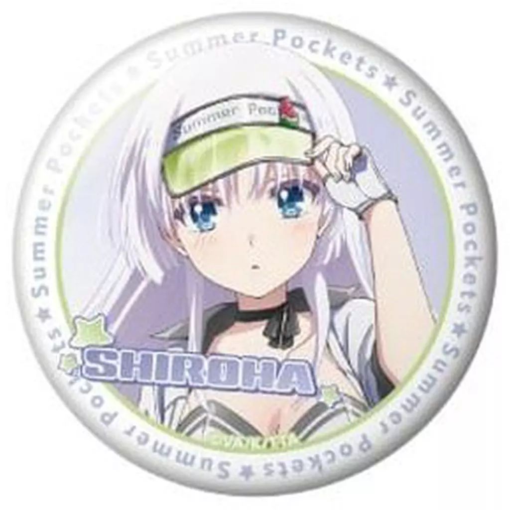 Summer Pockets 鳴瀬しろは 缶バッジ TVアニメ『Summer Pockets』公式サイト
