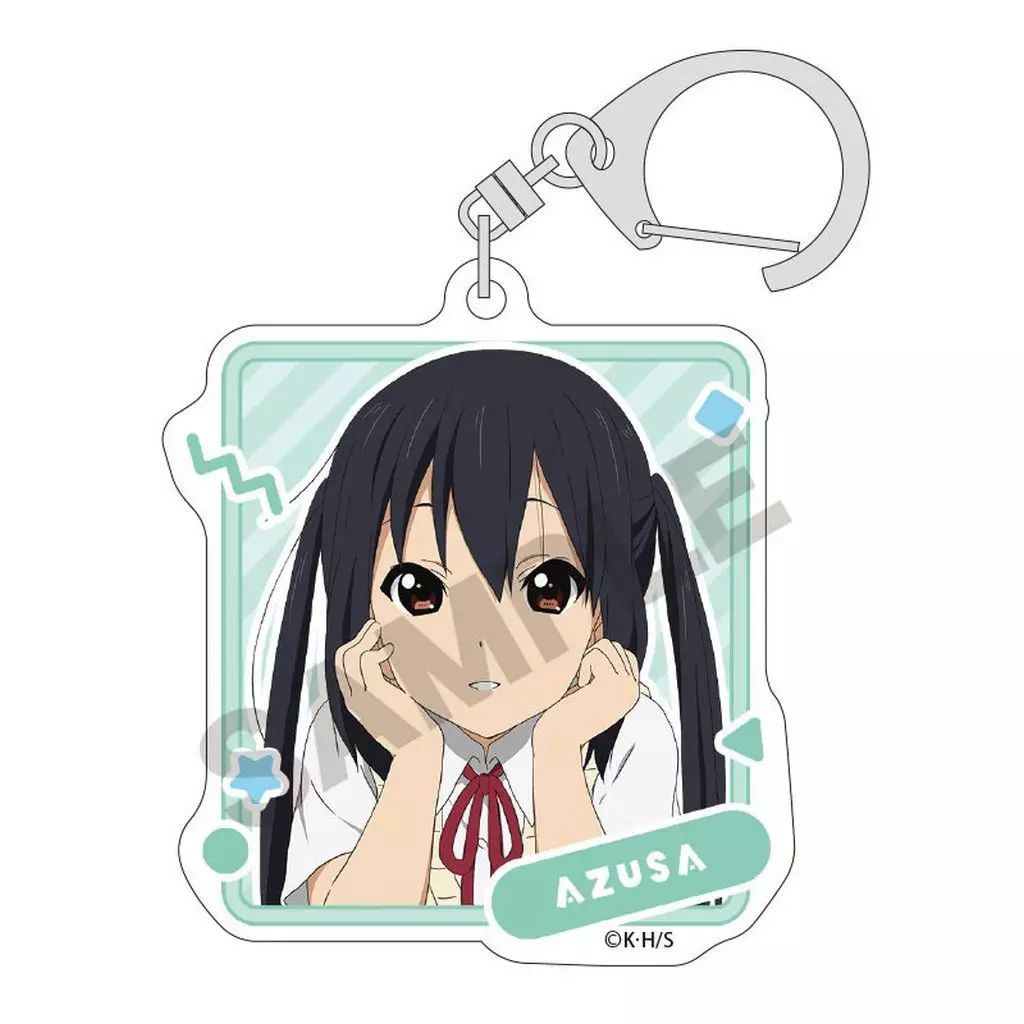 中古】キーホルダー 中野梓(制服) 「けいおん! トレーディングアクリル