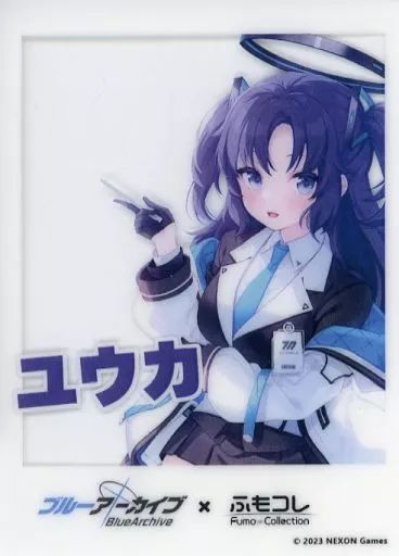 中古】キャラカード ユウカ チェキ風クリアカード 「ブルーアーカイブ