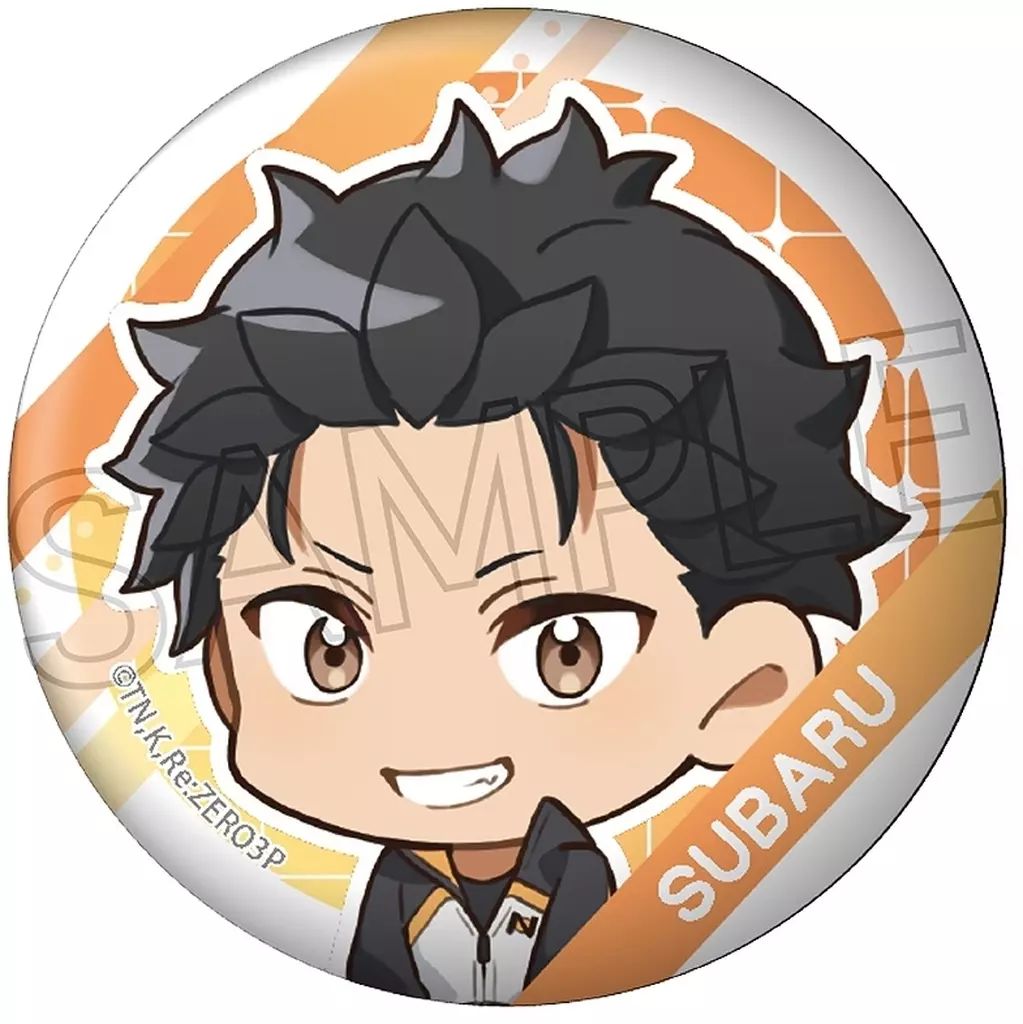 中古】バッジ・ビンズ ナツキ・スバル 「Re：ゼロから始める異世界生活