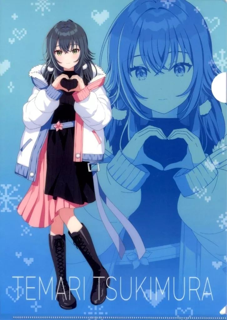 中古】クリアファイル 月村手毬 A4クリアファイル 「学園アイドル