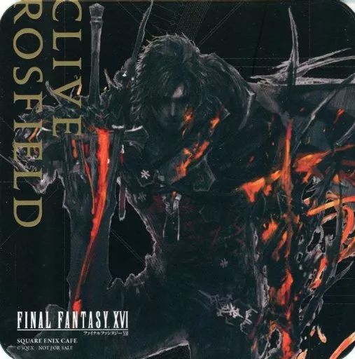 中古】コースター クライヴ・ロズフィールド(背景黒/武器構え