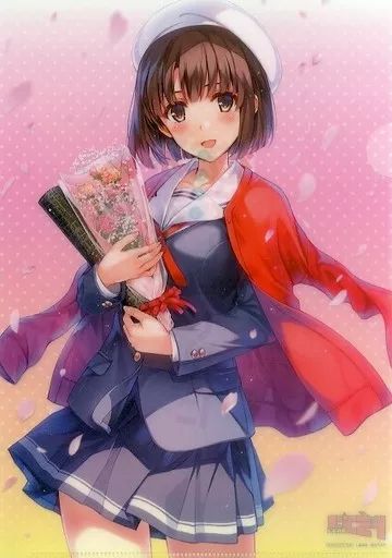 非売品】みぶなつき 冴えない彼女の育てかた 加藤恵 A4クリアファイル