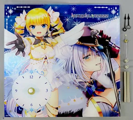 NEXTON LIVE 2022 記念グッズ　特製アクリルクロック　曹操＆涙香 NEXTON LIVE 2022 記念グッズ 特製アクリルクロック 曹操＆涙香 NEXTON