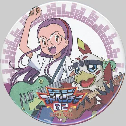 中古】バッジ・ピンズ 井ノ上京＆ホークモン 「デジモンアドベンチャー