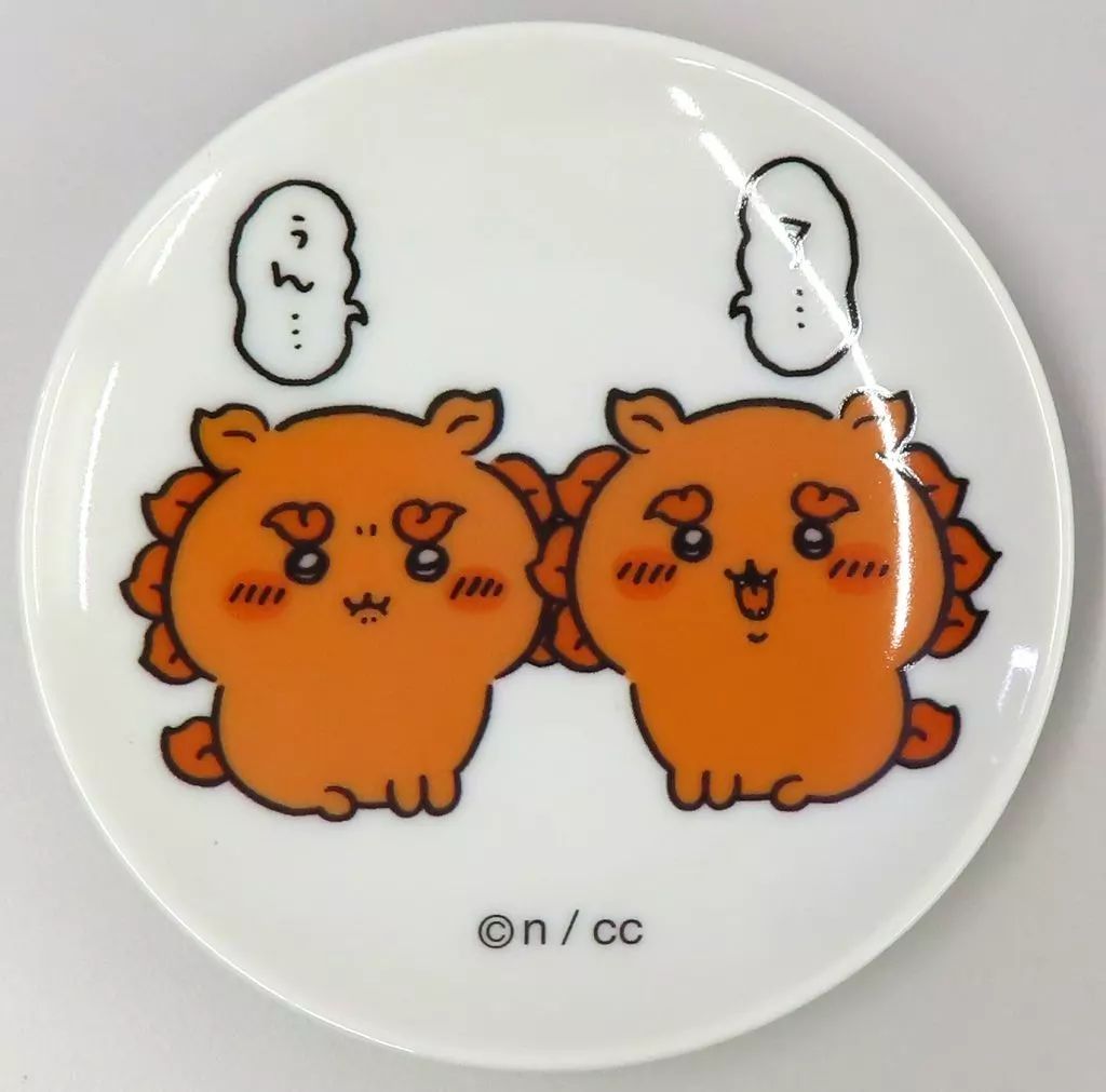 中古】皿・ボウル シーサー(ア・・・ぅん・・・) 豆皿 「ちいかわ 