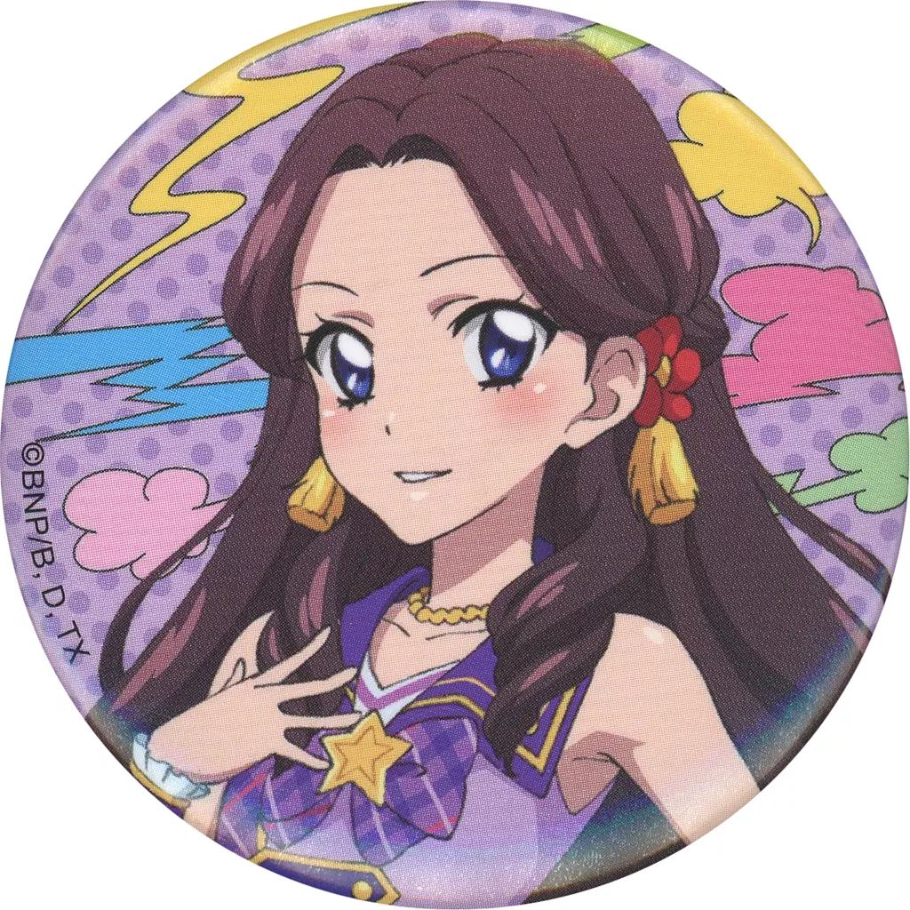 中古】バッジ・ピンズ(キャラクター) 藤原みやび 「アイカツ! キャラ